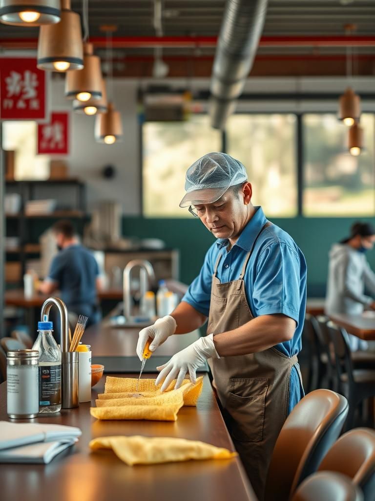 Crear un plan de limpieza efectivo para restaurantes