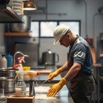 Herramientas necesarias para limpiar cocinas profesionales