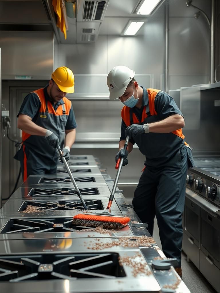 Limpieza de campanas de cocinas industriales en Alella