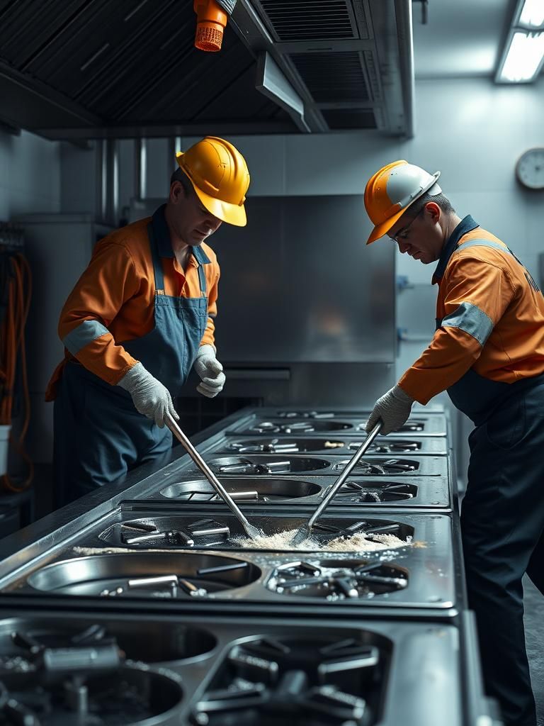 Limpieza de campanas de cocinas industriales en Berga