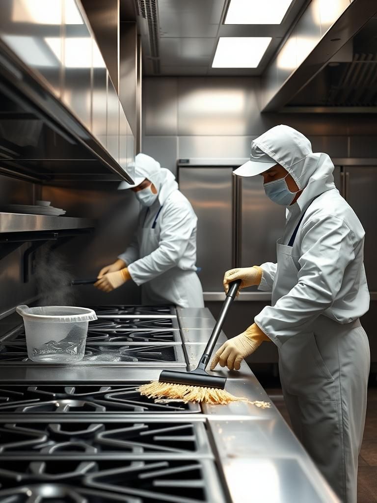 Limpieza de campanas de cocinas industriales en Calafell