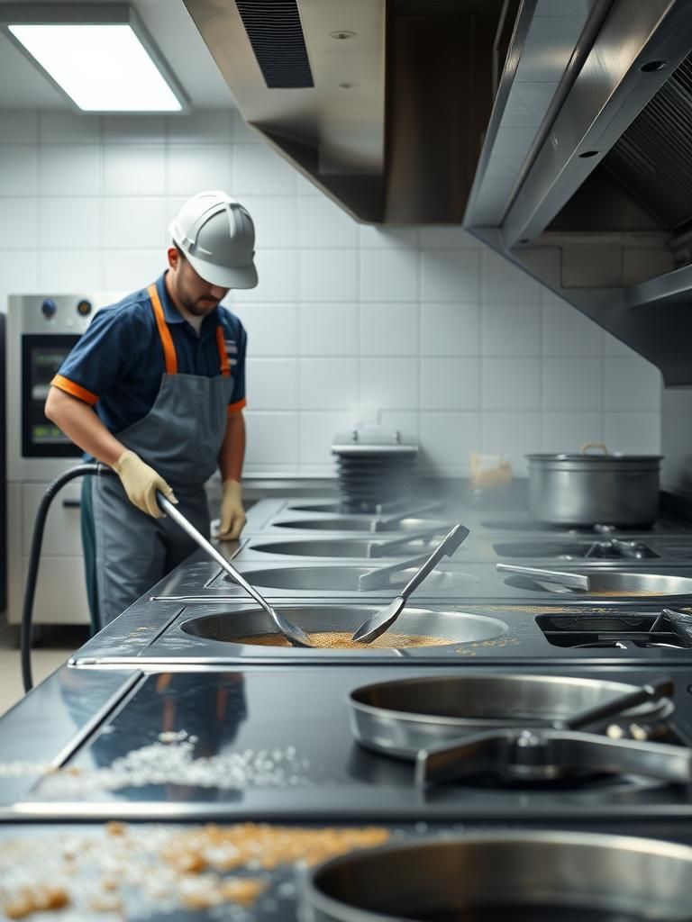 Limpieza de campanas de cocinas industriales en Castelldefels