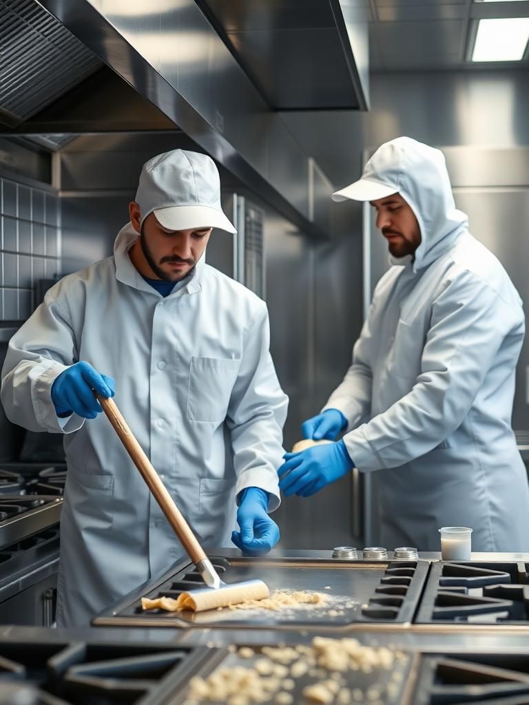 Limpieza de campanas de cocinas industriales en Cunit