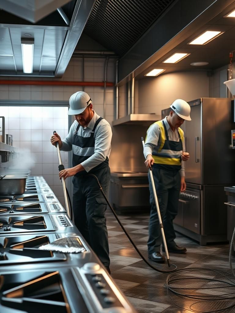Limpieza de campanas de cocinas industriales en Esparreguera