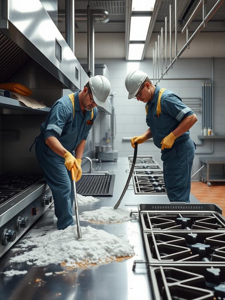 Limpieza de campanas de cocinas industriales en Premià de Mar
