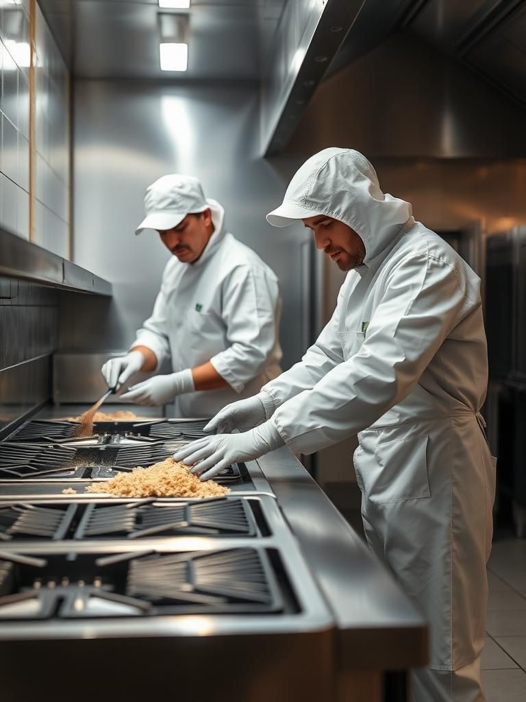 Limpieza de campanas de cocinas industriales en Reus