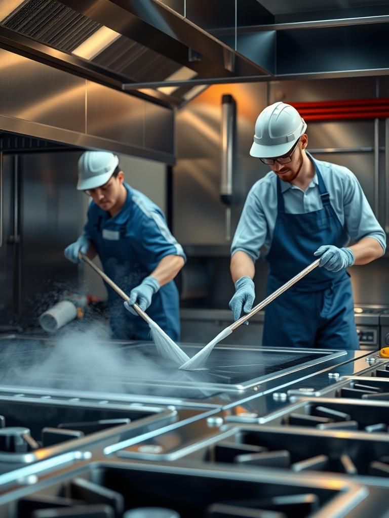 Limpieza de campanas de cocinas industriales en Sant Feliu de Llobregat