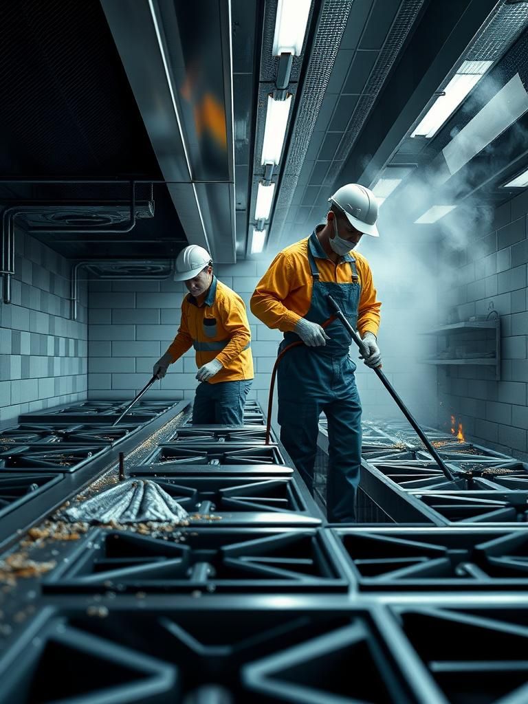 Limpieza de campanas de cocinas industriales en Sentmenat