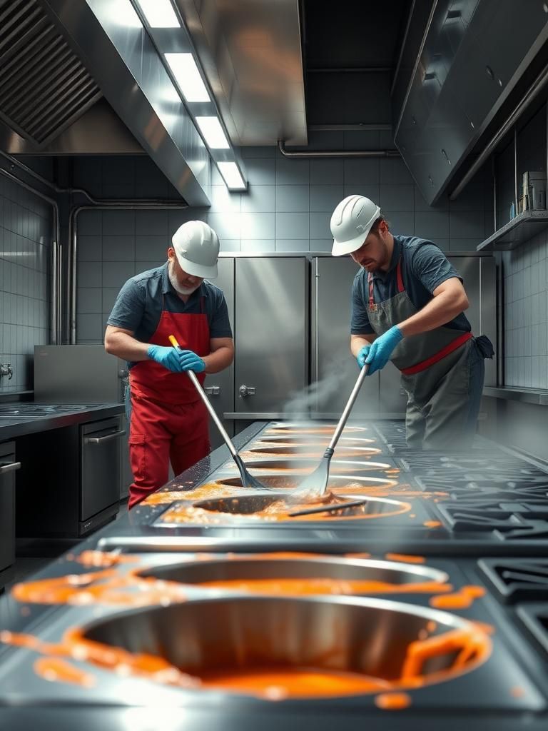 Limpieza de campanas de cocinas industriales en Tiana
