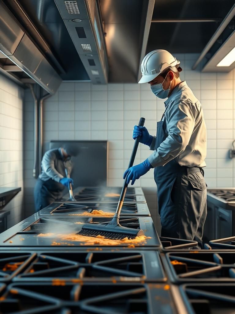 Limpieza de campanas de cocinas industriales en Vallirana