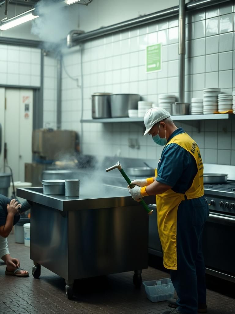 Limpieza de campanas de cocinas industriales en Vilassar de Dalt
