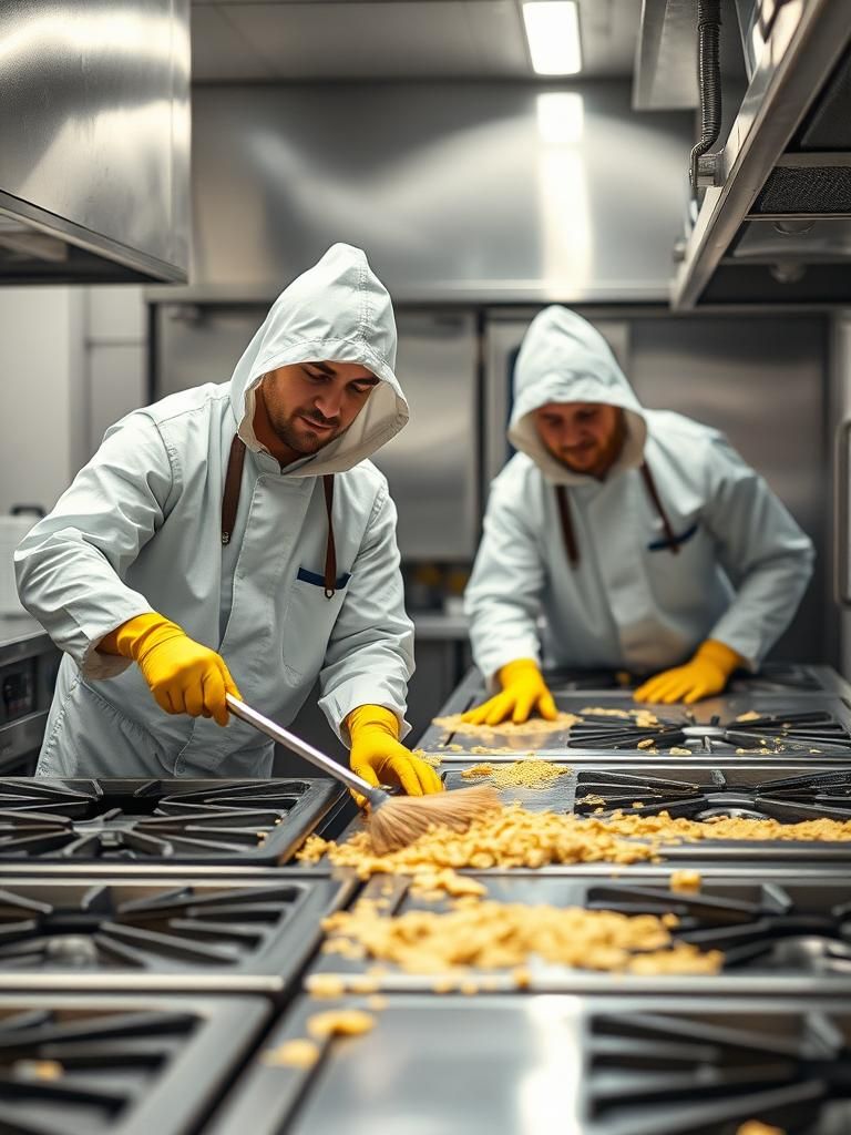 Limpieza de campanas de cocinas industriales en la Ràpita