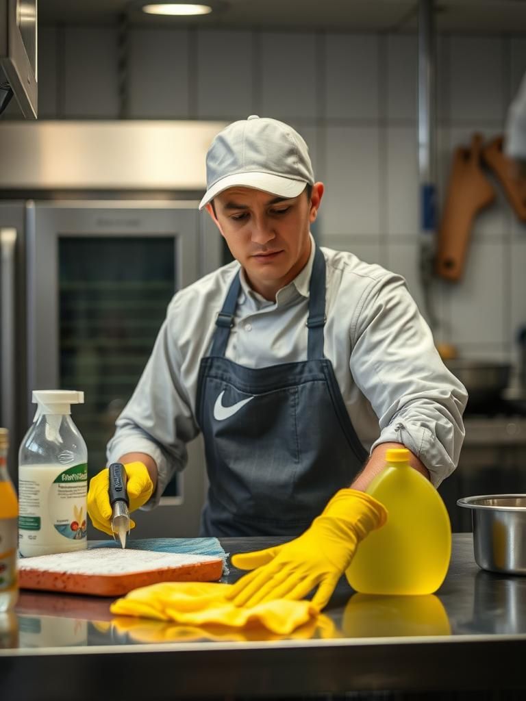 Productos recomendados en la limpieza de cocinas profesionales